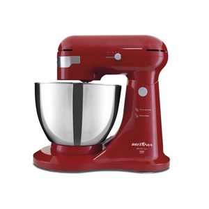 Batedeira Britânia BBT505V Turbo Inox 500W Vermelha 110V