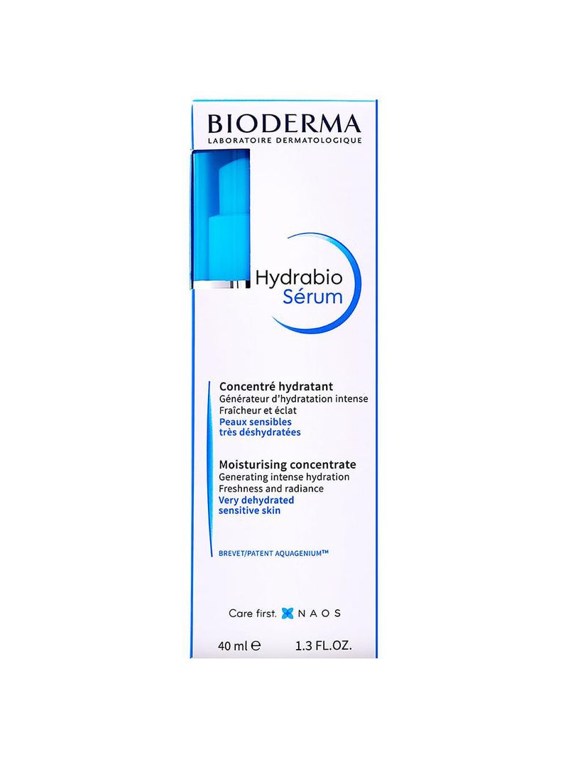 Sérum facial hidratante e fortalecedor bioderma hydrabio