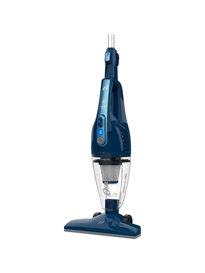 Aspirador de Pó Vertical Sem Fio Oster Blue 3 em 1 - Bateria