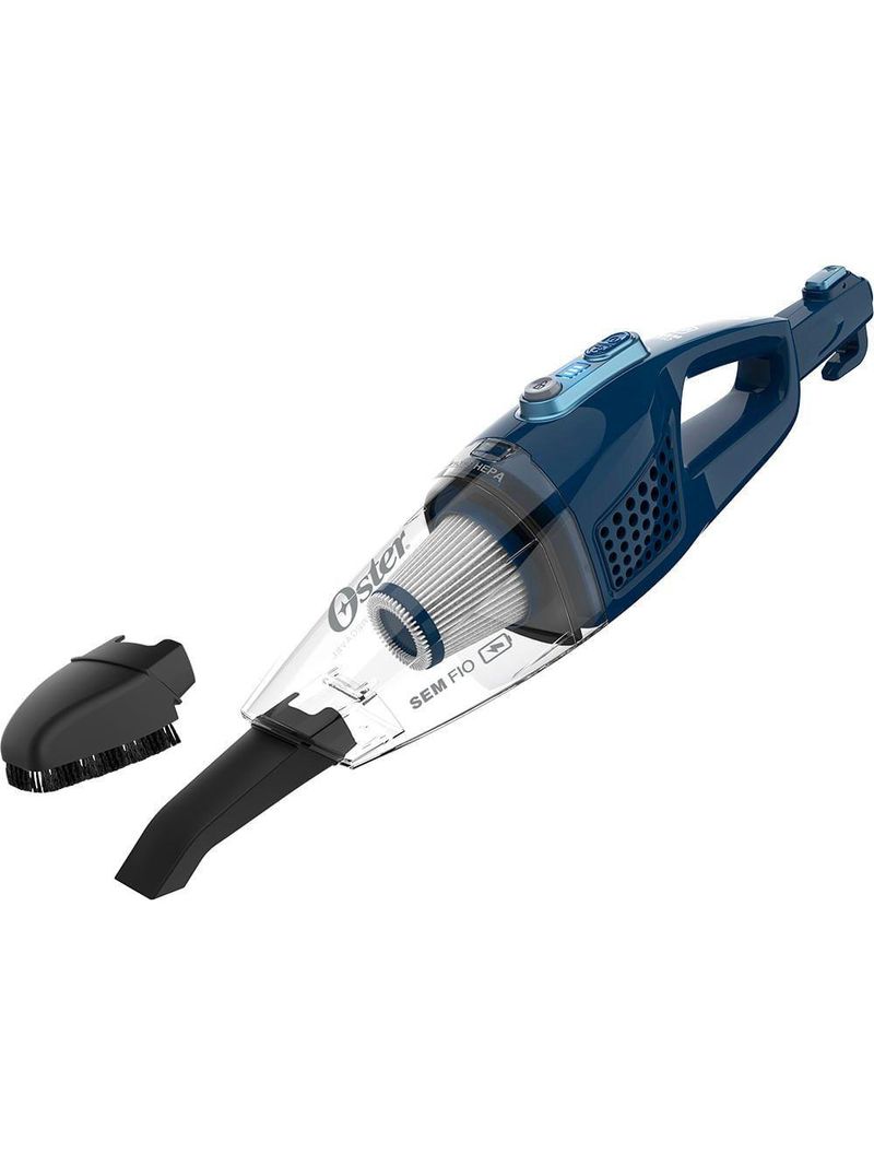 Aspirador de Pó Vertical Sem Fio Oster Blue 3 em 1 - Bateria