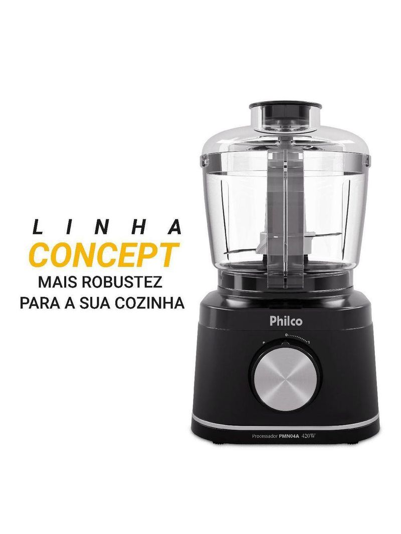 Processador Philco 420W Jarra Para 500ml PMN04A 220V