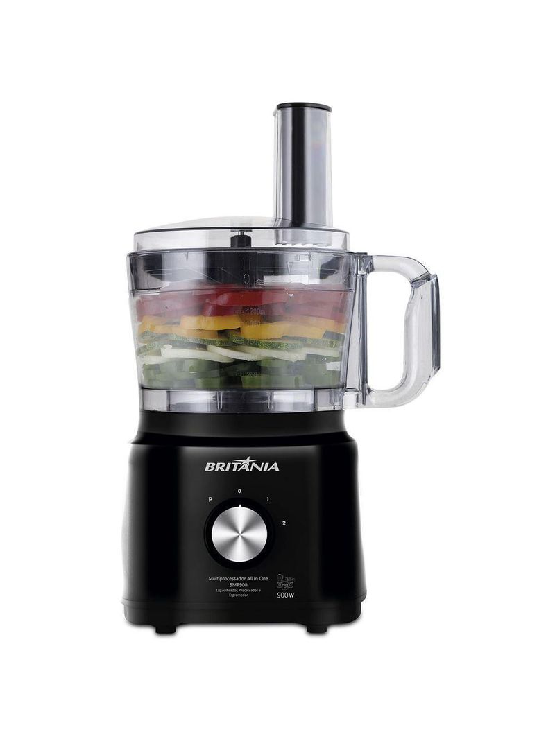 Multiprocessador Britânia 1000W 5 Em 1 All In One BMP900P 110V