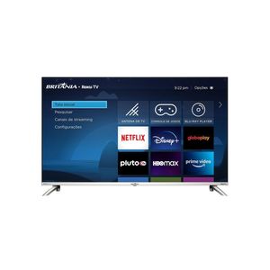 Smart TV 43” Britânia Led BTV43G7PR2CSBLF Dolby Audio Bivolt
