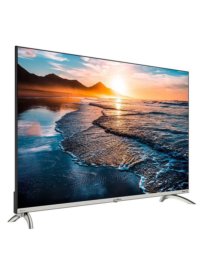 Smart TV 43” Britânia Led BTV43G7PR2CSBLF Dolby Audio Bivolt