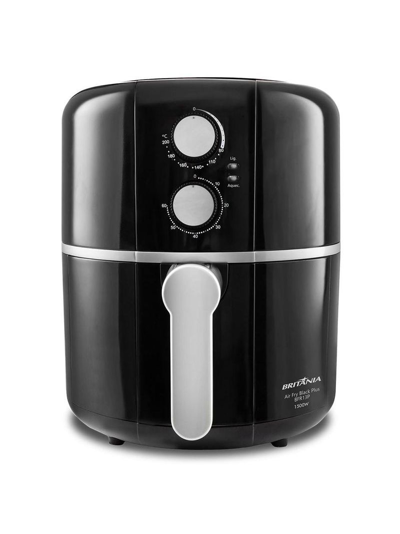 Fritadeira Air Fryer Britânia 45L Black Plus 1500W BFR13P 220V