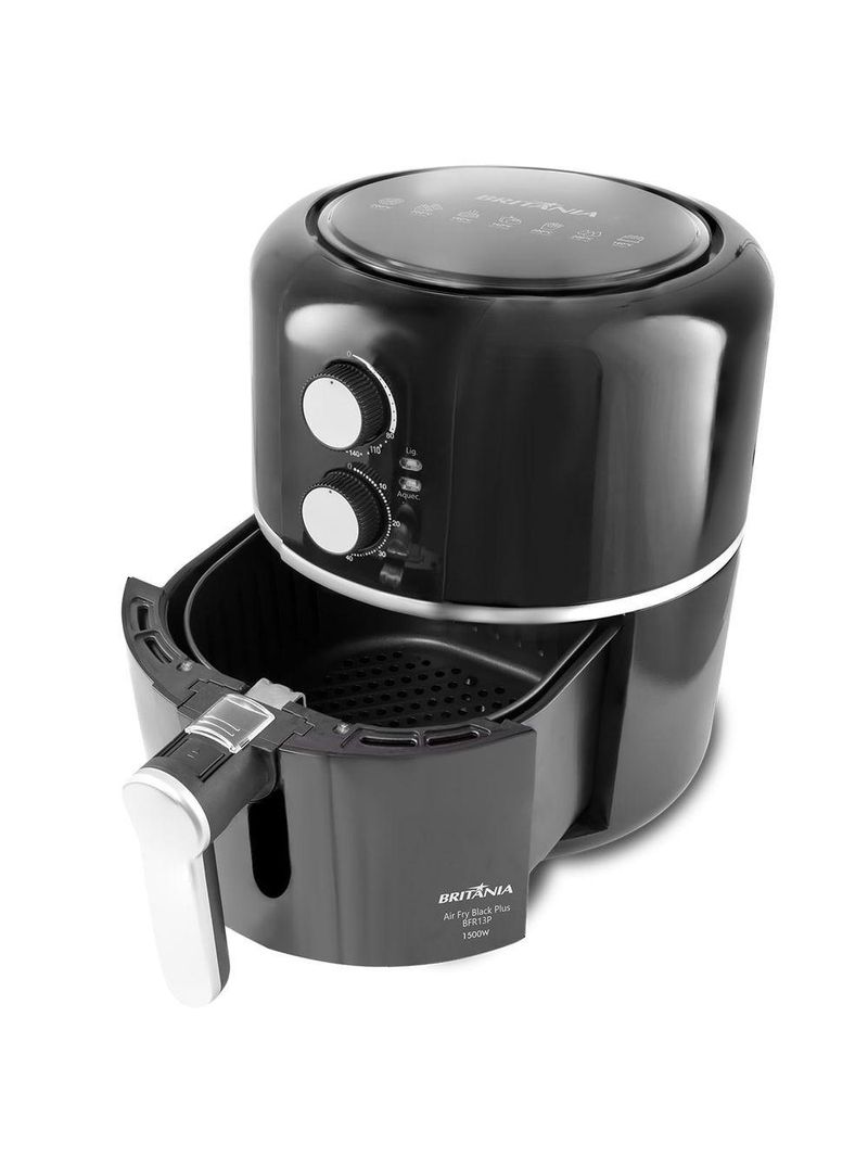 Fritadeira Air Fryer Britânia 45L Black Plus 1500W BFR13P 220V