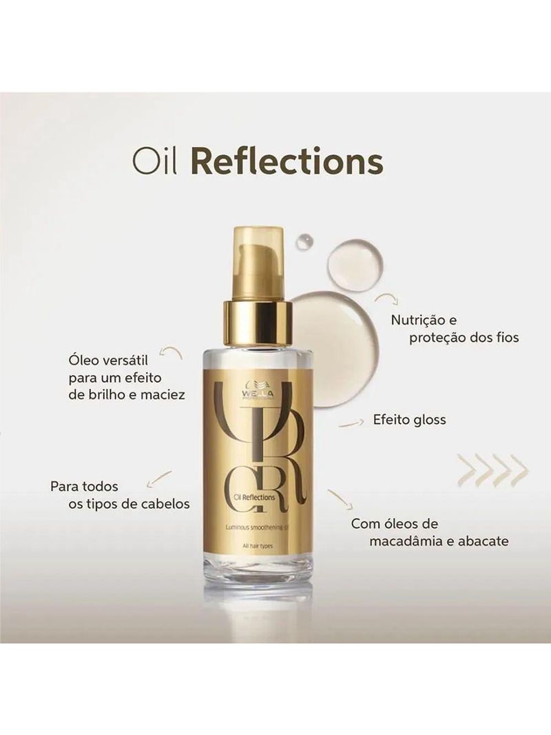 Wella Oil Reflections - Óleo Capilar 30ml