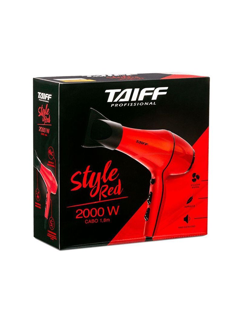 Style Red 220v 2000w - Secador De Cabelo