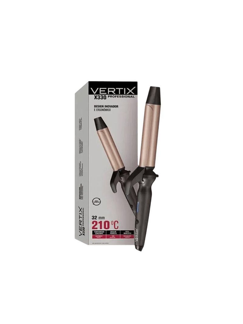 Vertix Modelador De Cabelo Profissional X330 32mm X 130mm Bivolt