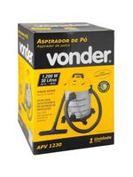 Aspirador De Pó E Líquidos 1200W Apv1230 Vonder 110V