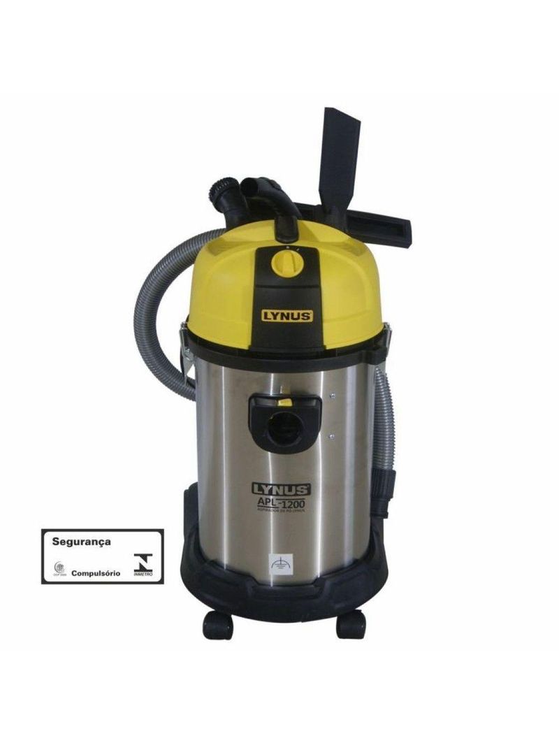 Aspirador De Pó Tanque Inox 35L 1200W Apl-1200 Lynus 110V