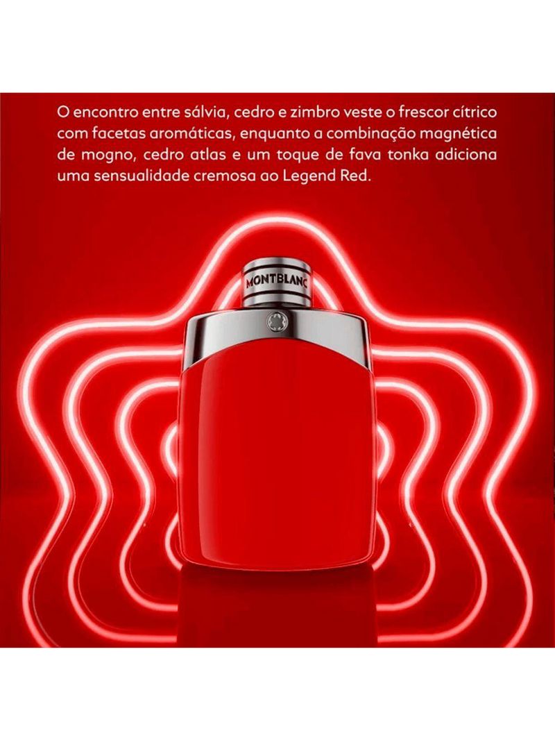 Montblanc Legend Red Eau De Parfum - Perfume Masculino 100ml