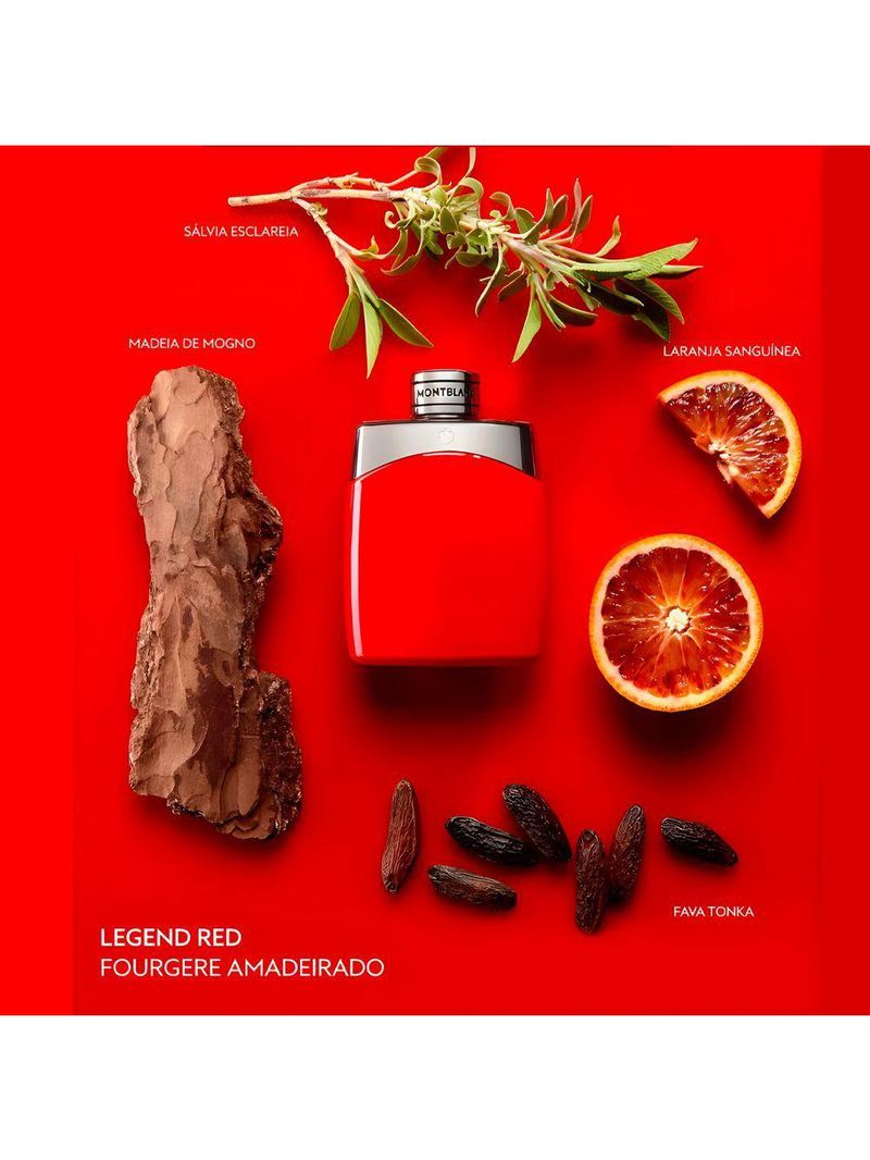 Montblanc Legend Red Eau De Parfum - Perfume Masculino 100ml