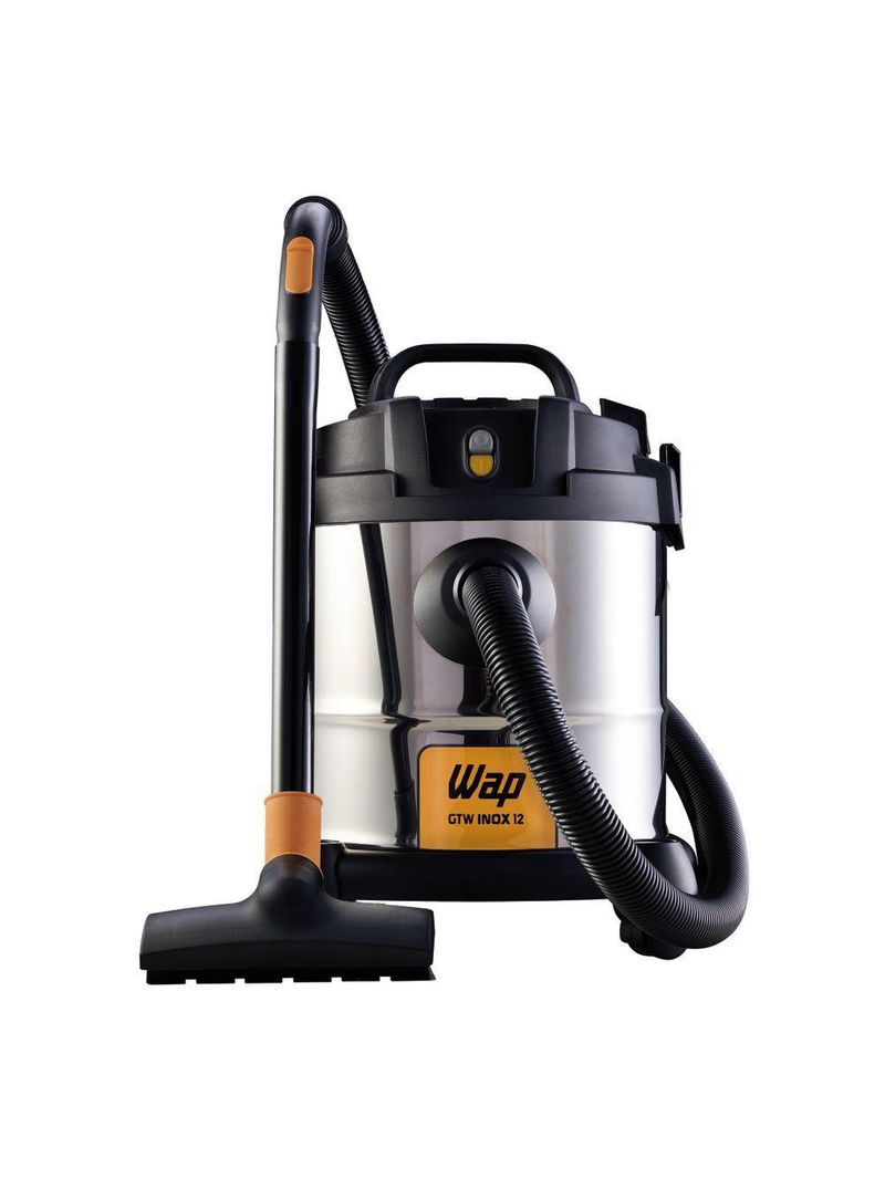 Aspirador De Pó E Água WAP Gtw Inox 12 Bocal De Sopro 220V