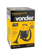 Aspirador De Pó E Líquido 1000W Apv 1010 Vonder 220V
