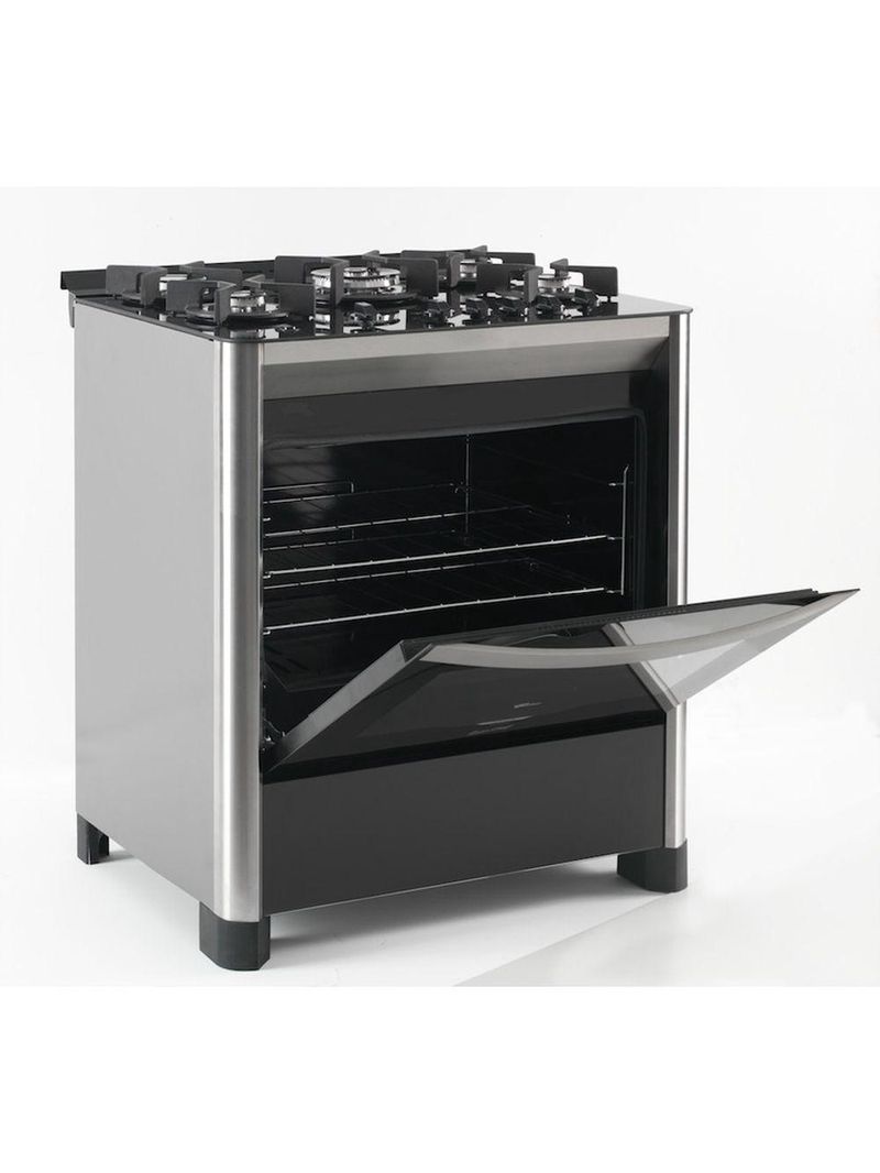 Fogão De Piso Fischer 5Q TC Gran Cheff Gás Com Dourador Inox 220V