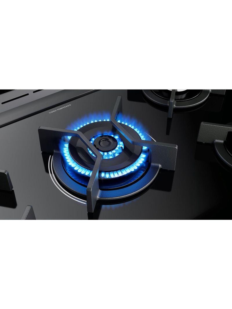 Fogão De Piso Fischer 5Q TC Gran Cheff Gás Com Dourador Inox 220V