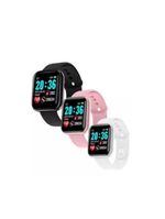 Kit 3 Relógios Smartwatch Android Ios Inteligente D20