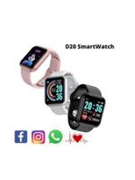 Kit 3 Relógios Smartwatch Android Ios Inteligente D20