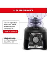 Liquidificador Powermix Arno 700W LQ33 Preto 110V