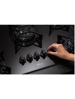 Fogão Cooktop Fischer 5 Queimadores Tc Fit Line Gás Mesa Vidro Bivolt