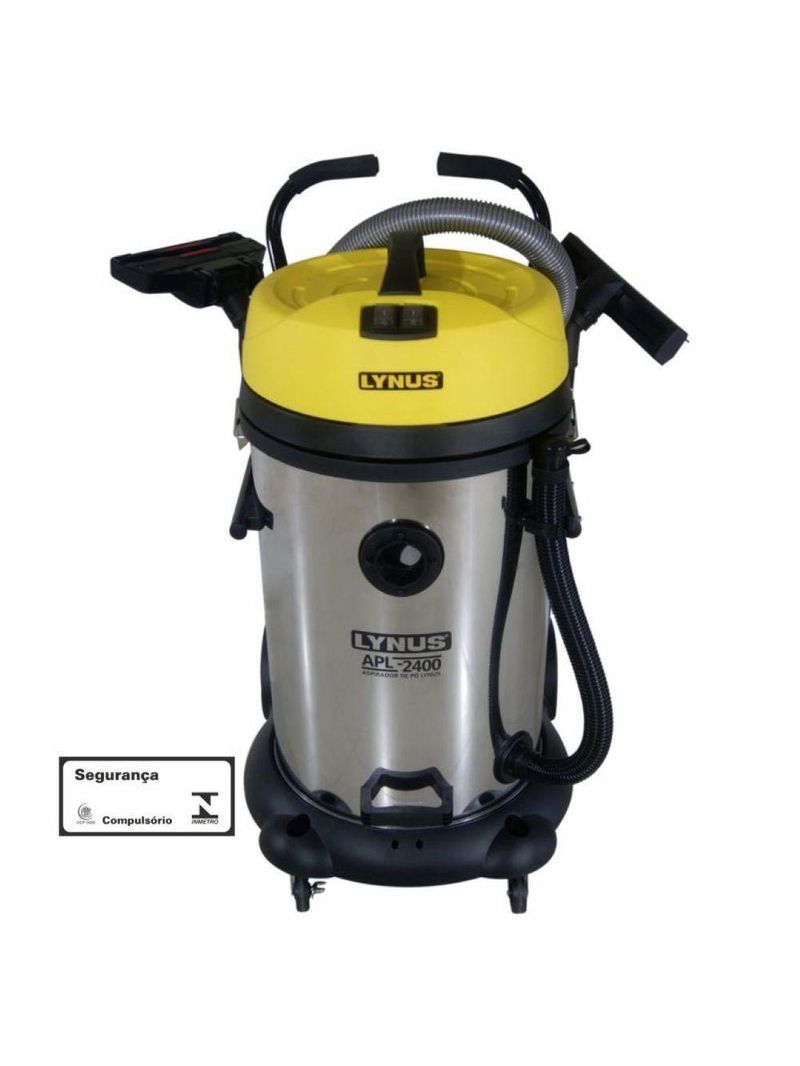 Aspirador De Pó Tanque Inox 75l 2400W Apl-2400 Lynus 220V