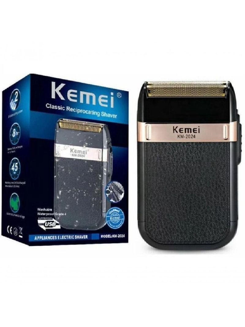 Maquina Barbeador Kemei Classic Shaver Km-2024 Bivolt