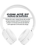 Fone de ouvido JBL T520 BT Headphone Branco