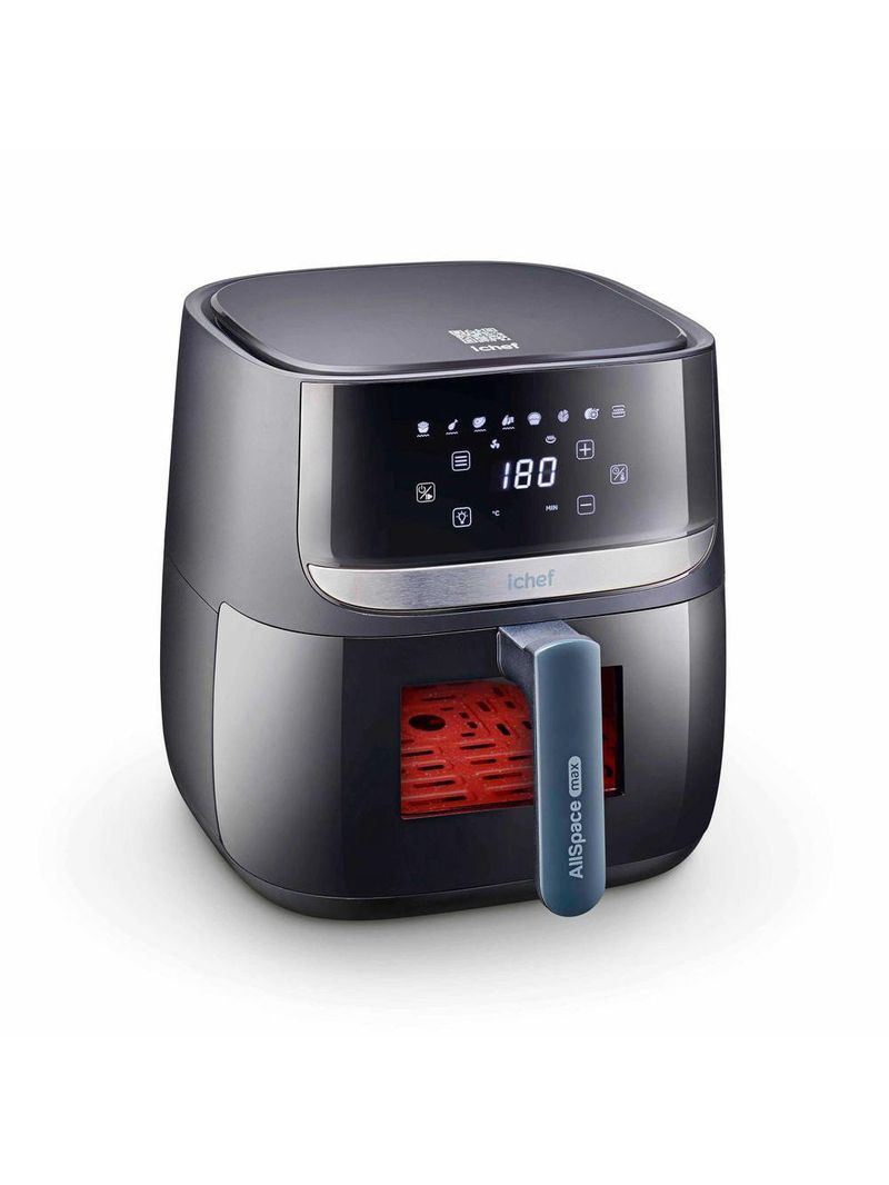 Fritadeira elétrica airfryer vision max ichef polishop 5,7l