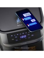 Fritadeira elétrica airfryer vision max ichef polishop 5,7l