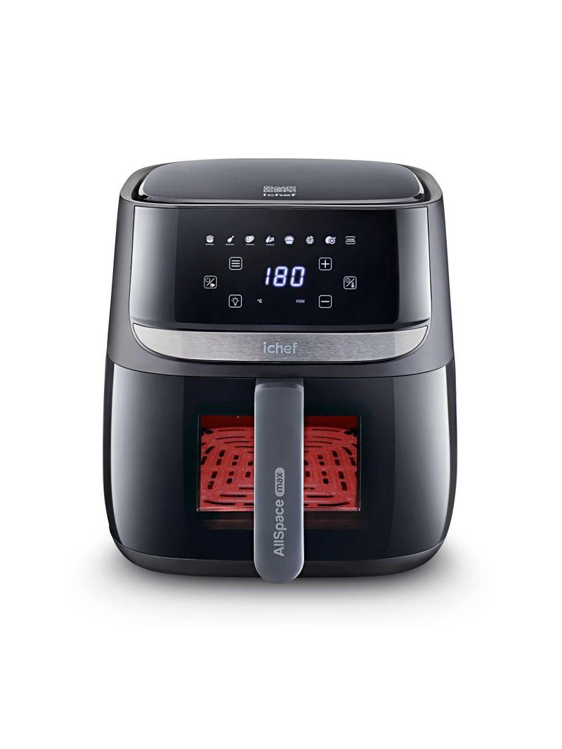 Fritadeira elétrica airfryer vision max ichef polishop 5,7l