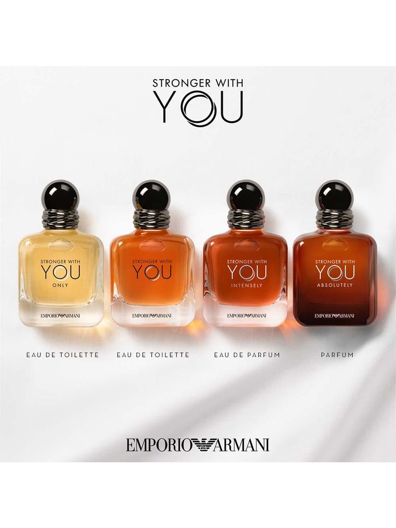 Stronger with you giorgio armani perfume masculino - eau de toilette