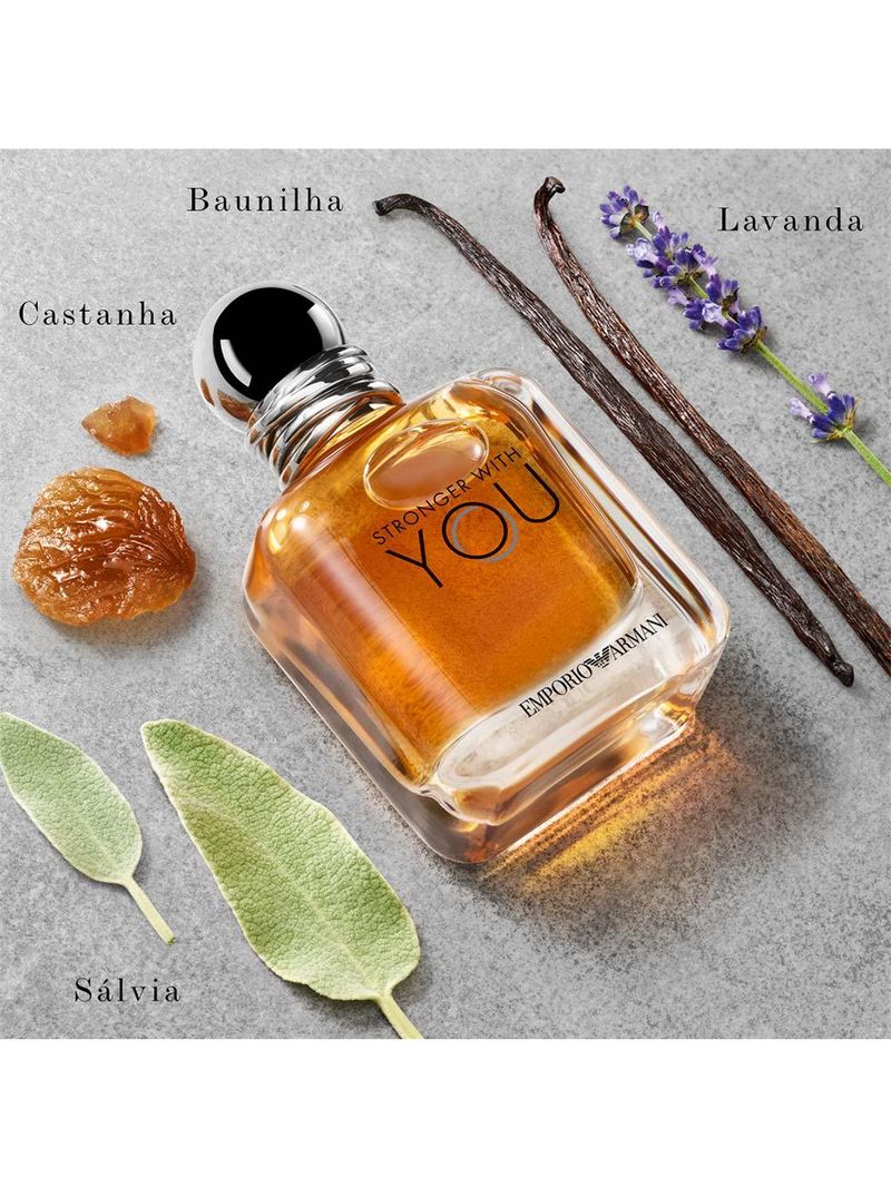Stronger with you giorgio armani perfume masculino - eau de toilette