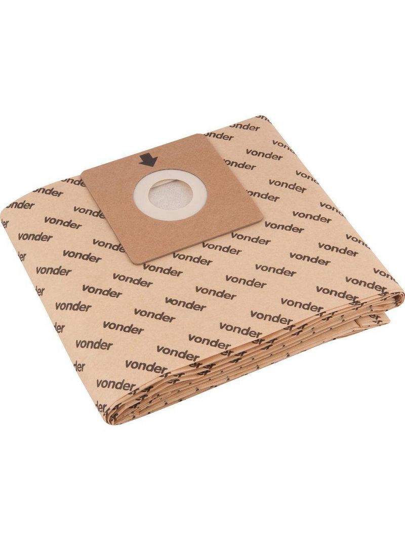 Saco Coletor De Pó Para Aspirador Apv 1000 Jogo 3 Peças Vonder