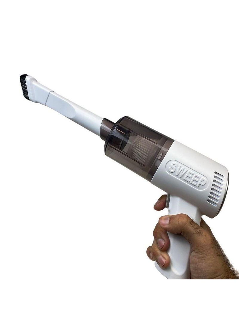 Mini Aspirador De Po Portatil Vacuo Remove Po Sem Fio Com Bateria Carro Casa Usb