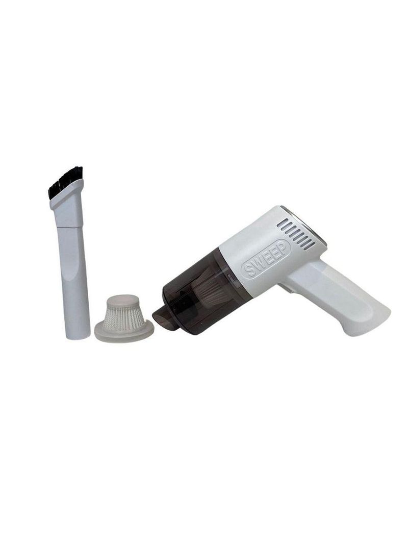 Mini Aspirador De Po Portatil Vacuo Remove Po Sem Fio Com Bateria Carro Casa Usb