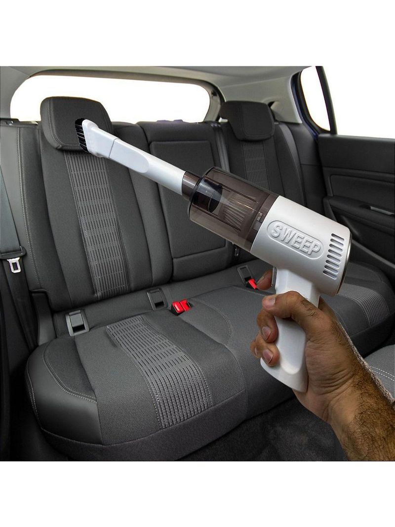 Mini Aspirador De Po Portatil Vacuo Remove Po Sem Fio Com Bateria Carro Casa Usb