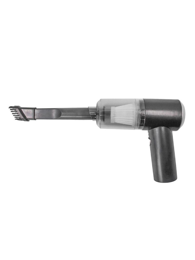 Mini Aspirador De Po Sem Fio Portatil Limpa Tudo Casa Carro Vacuo Preto