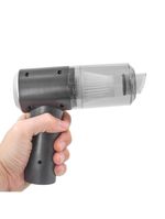 Mini Aspirador De Po Sem Fio Portatil Limpa Tudo Casa Carro Vacuo Preto