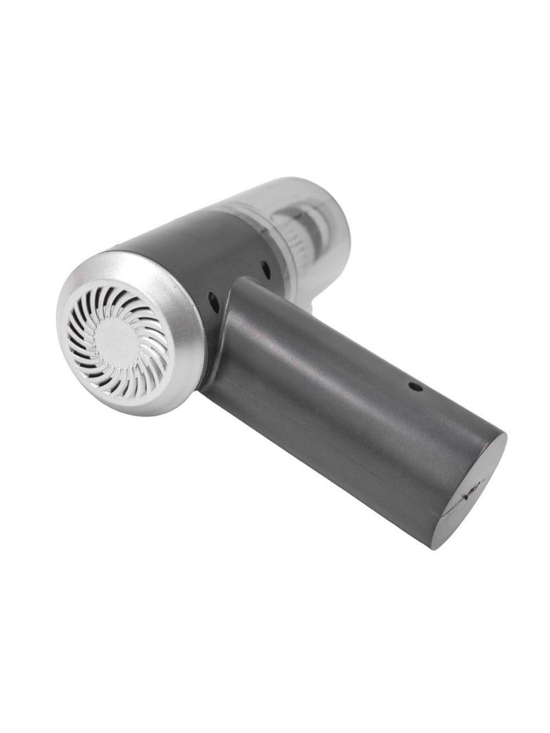 Mini Aspirador De Po Sem Fio Portatil Limpa Tudo Casa Carro Vacuo Preto