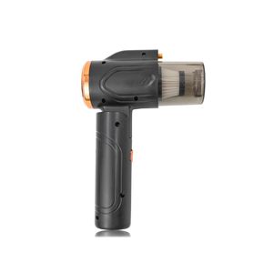 Mini Aspirador De Po Portatil Vertical Usb Recarregavel 2 Em 1 Retratil Automotivo Sofa Preto