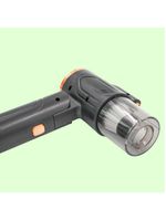 Mini Aspirador De Po Portatil Vertical Usb Recarregavel 2 Em 1 Retratil Automotivo Sofa Preto