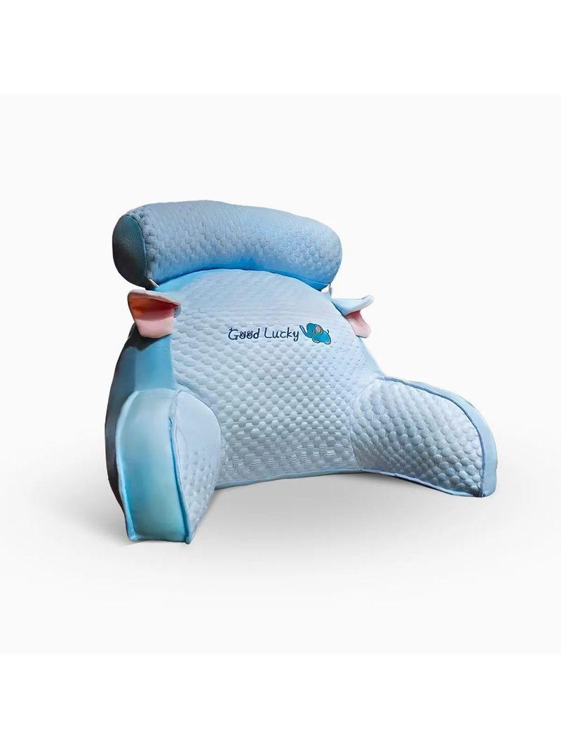 Travesseiro Multifuncional De Descanso E Apoio Azul