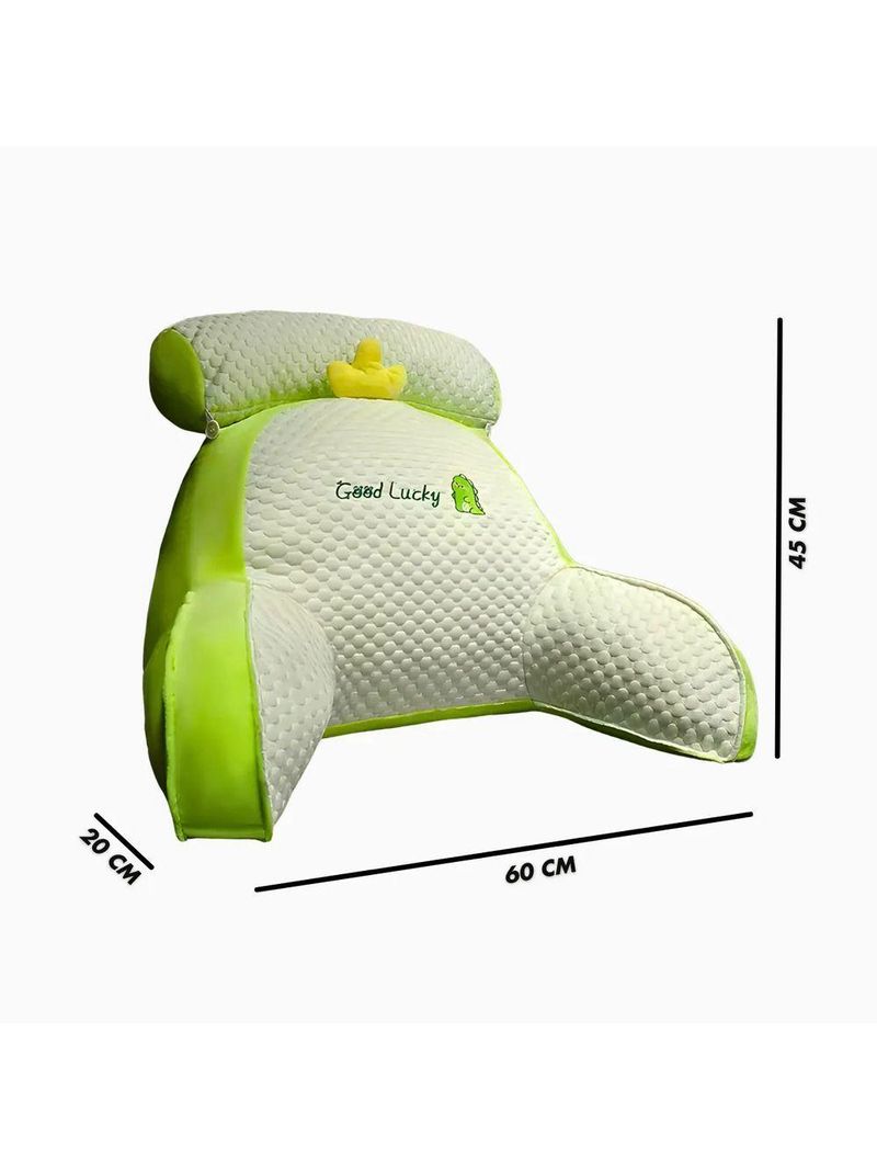 Travesseiro Multifuncional De Descanso E Apoio Verde