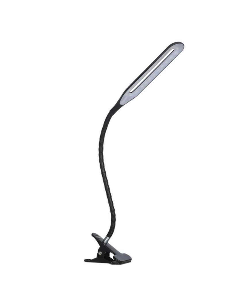 Luminária Led Mesa Alto Brilho Portátil Presilha Usb Notebook Leitura Preto