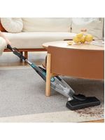 Aspirador De Pó Vertical Midea 2 Em 1 Preto E Azul VVA21P2 220V