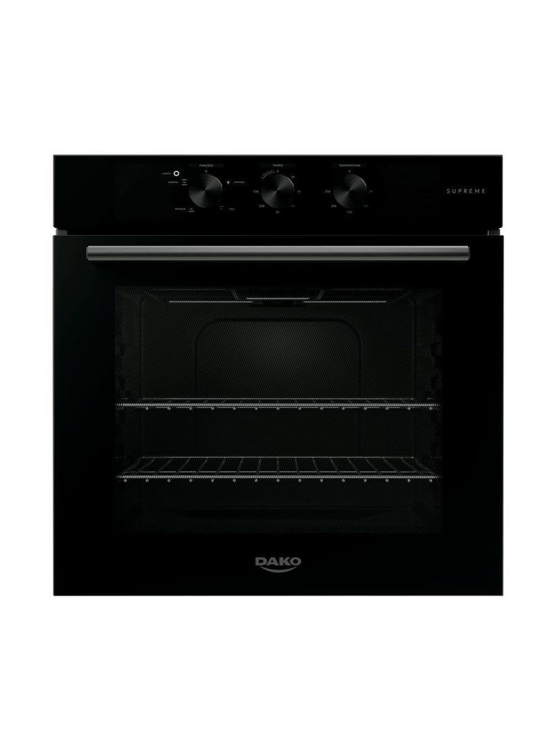 Forno De Embutir Elétrico Dako Supreme 80L Analógico Preto 220V