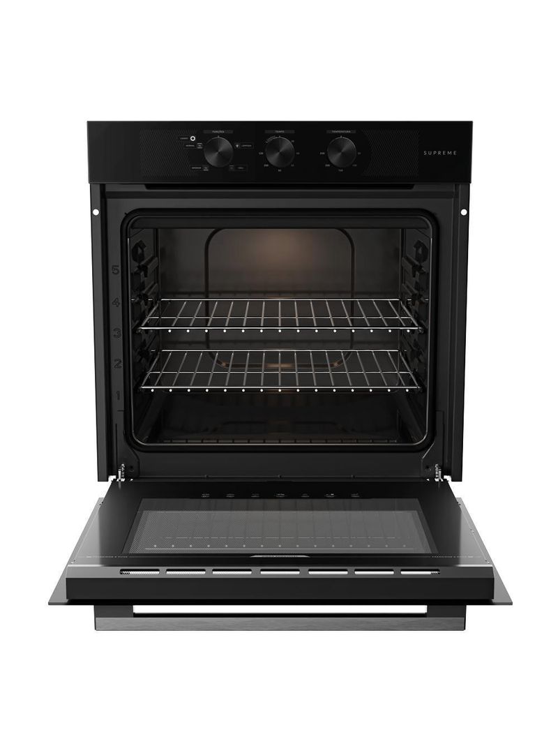 Forno De Embutir Elétrico Dako Supreme 80L Analógico Preto 220V