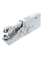 Maquina De Costura Portatil Mini Eletrica Manual A Pilha Costura Jeans E Seda Completa