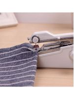 Maquina De Costura Portatil Mini Eletrica Manual A Pilha Costura Jeans E Seda Completa